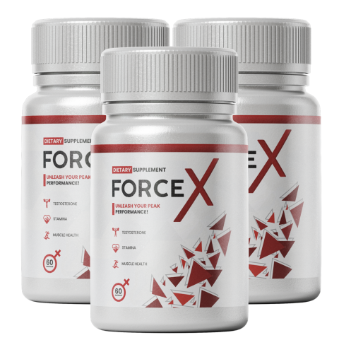 Force X - Pack 3 mois : énergie et libido optimales
