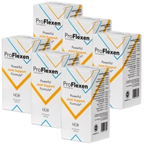 Grand pack de 6 flacons de ProFlexen : l'offre ultime pour un confort articulaire et une souplesse durables.
