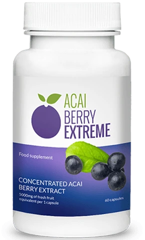 Bouteille individuelle du complément Acai Berry Extreme