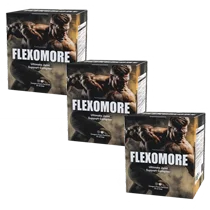 Pack de 3 unités Flexomore pour améliorer mobilité et souplesse