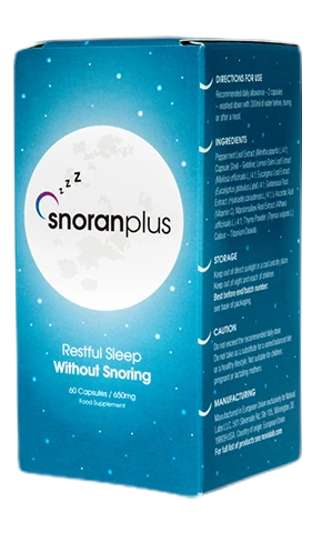 Snoran Plus 1 mois : gélules pour un sommeil réparateur