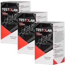 Pack Testolan 3 Mois - Cure testostérone + 1 GRATUIT