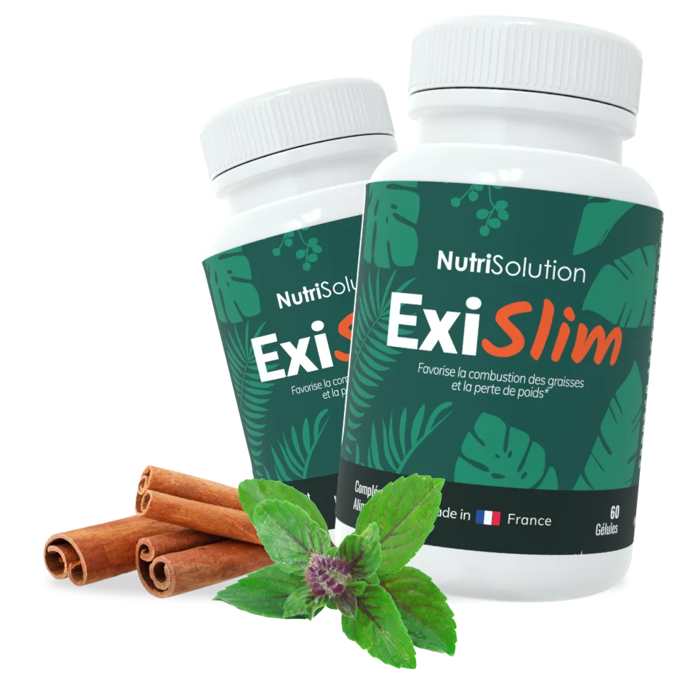 ExiSlim | Flacon de 30 gélules - Formule Minceur Tropicale Unique