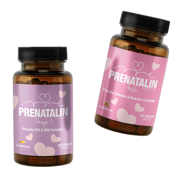 Prenatalin Oméga-3 – DHA et EPA pour la grossesse et l'allaitement