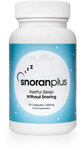 Snoran Plus - Flacon de capsules anti-ronflement efficace