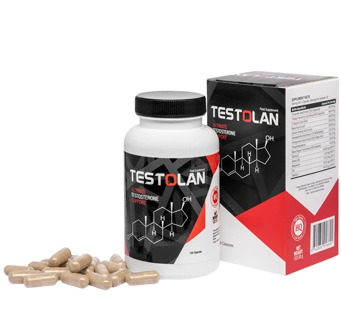 Flacon Testolan - Boosteur de testostérone pour hommes